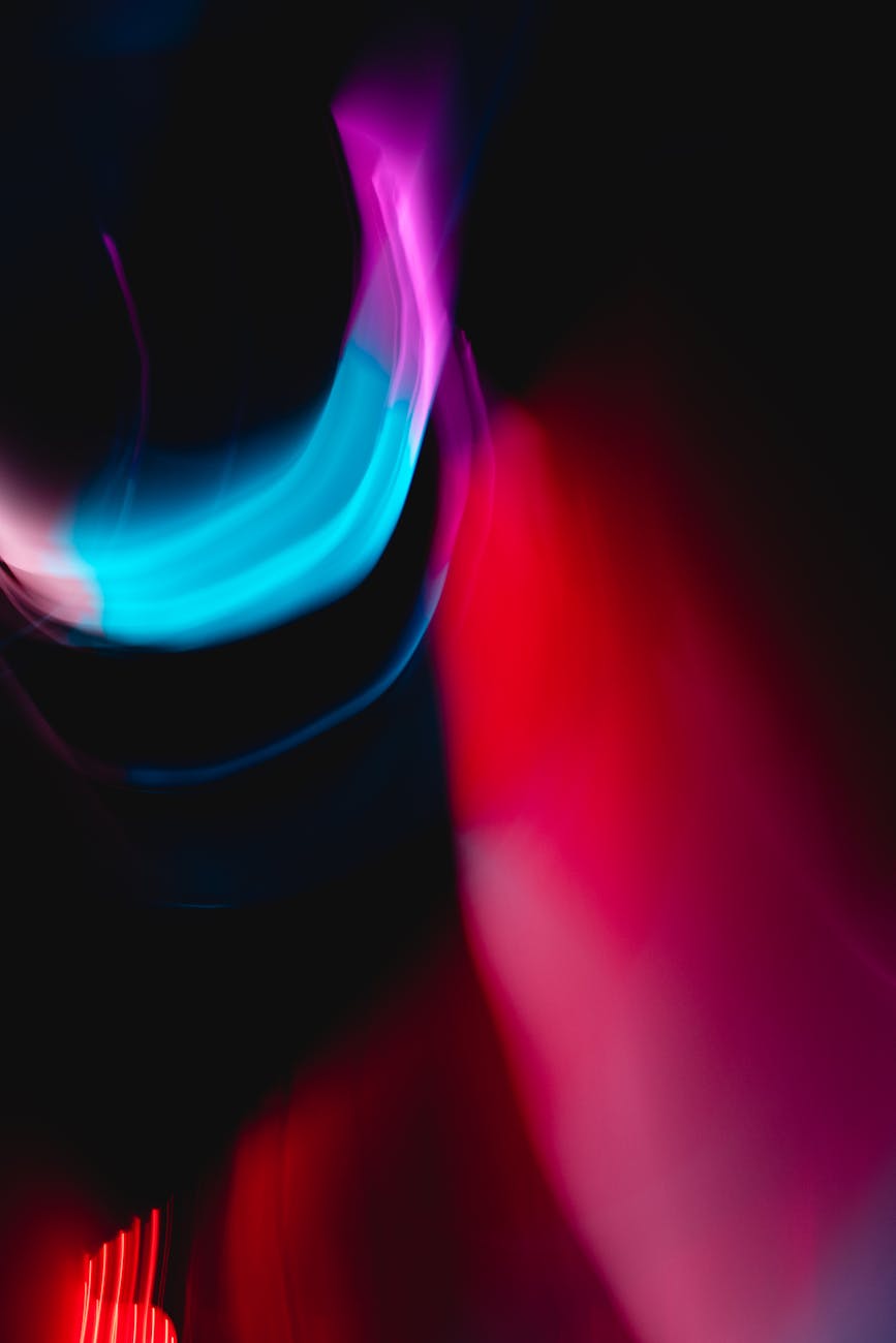Animated motion graphics with smooth transitions and effects